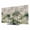Green Grey Beige, variant on TV Cover 50'', Summer Tropical Leaves Elastic Stretch TV Screen Dust Cover Indoor, Green Botanical Palm Trees Washable Anti-Dust & Scratch Protector Covers, Universal Fit for Flat Curved LED LCD TVs