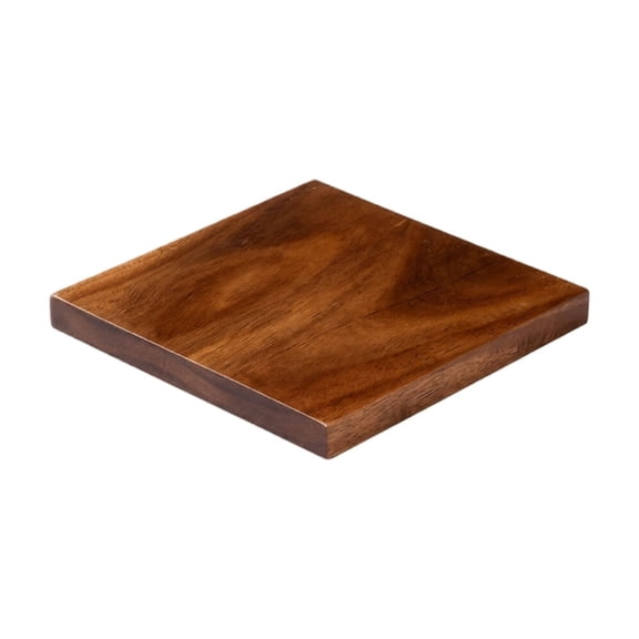 Cutting Board Solid Wood Square for Kitchen Counter Single