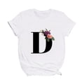 thumbnail image 3 of Gibobby Camisetas Mujer Manga Corta Round Casual Fashion Short-Sleeved T Shirt Top Neck Women's Blouse(Gris,G), 3 of 4