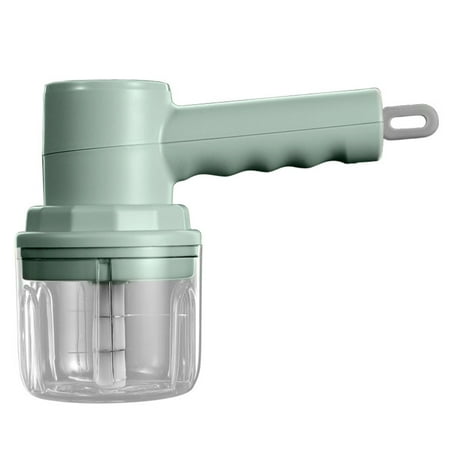 

Multifunctional 3 in 1 Electric Mixer Portable USB Rechargeable Egg Whisk Green