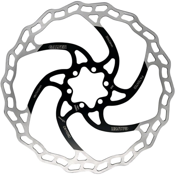 Galfer MTB/E-Bike Disc Brake Rotor - 203mm, 6-Bolt, 2.0mm