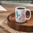 thumbnail image 5 of Highland Home "Fanciful Flight Hummingbird" 15 oz. Decorative Ceramic Mug, 5 of 6