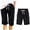 Black, variant on Women's Double Layered Pleats Straight Leg Casual Pants High Waist Sports Loose Shorts Casual Fashion Pants Short Party Dress for Women Yoga Shorts for Women Women Jean Shorts Work Shorts