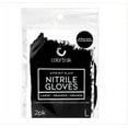 thumbnail image 2 of (6 pack) Colortrak Nitrile Pro Quality Protection Latex Free Mixed Disposable Gloves L, Black, 2 Pack, 2 of 2