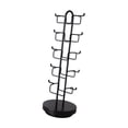 thumbnail image 4 of Tachiuwa 5 Tier Sunglasses Organizer 360 Rotating Base Office Eyeglasses Display Rack Black, 4 of 9