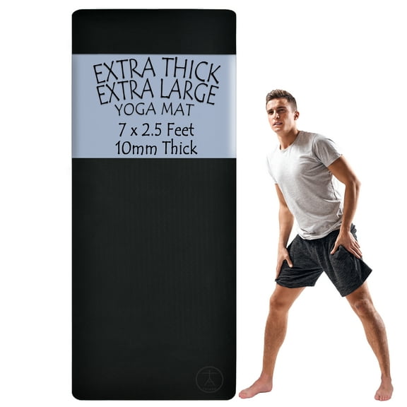 10mm Yoga Mat Thick Wide and Long. 84x30'  Workout Mat