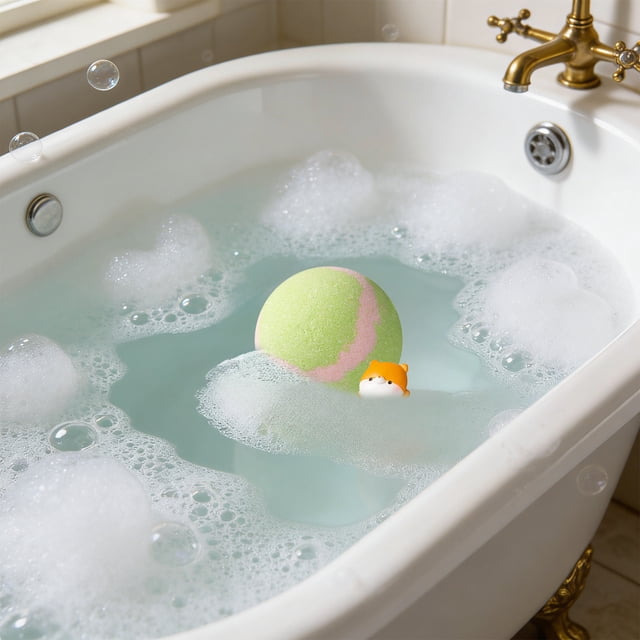 Komiseup Toy Explosion Bath Ball Children's Bath Soaking Ball