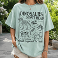 thumbnail image 3 of Back To School Shirt, Dinosaurs Didn’t Read Teacher Shirt, Funny Reading Classroom Tee, Librarian Book Lover Gift, First Day Of School Gift, 3 of 10