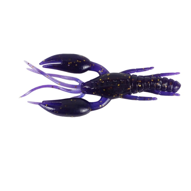Soidarity Cebo falso, señuelo de superficie ligero, de baja resistencia, gran capacidad de carga, herramientas de pesca biónicas, fuerte Pescar Violeta