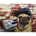 thumbnail image 3 of Heffernan, Lucia 14x12 Black Modern Framed Museum Art Print Titled - Who Let The Dogs Out, 3 of 5