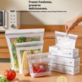 thumbnail image 2 of Thinsony 70 Sacs Alimentaires Réutilisables pour la Conservation des Aliments et des Fruits Sains dans les Réfrigérateurs de Cuisine, 2 of 6