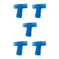 thumbnail image 1 of Transemion Drinking Snorkel Beverage Straw Stainless for Bar Party Entertainment Connector blue 5Set, 1 of 6