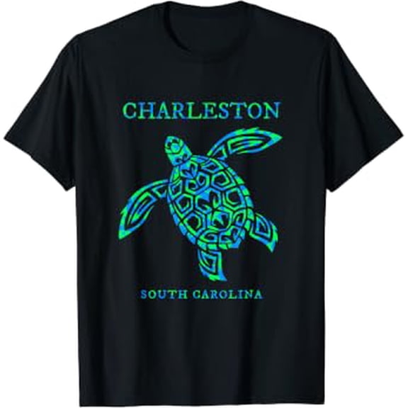 Charleston South Carolina Sea Turtle Souvenir T-Shirt