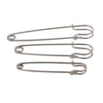 thumbnail image 3 of 3pcs pernos de seguridad resistentes del acero inoxidable para las faldas de las mantas gris negro 3pcs Sunnimix Pasadores de seguridad, 3 of 6