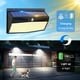 thumbnail image 4 of Luces solares con sensor de movimiento Peasur 368 LED, paquete de 6, 4 of 7