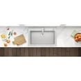 thumbnail image 6 of Ruvati 33 x 22 inch Drop-in Topmount Kitchen Sink 16 Gauge Single Bowl, 6 of 12