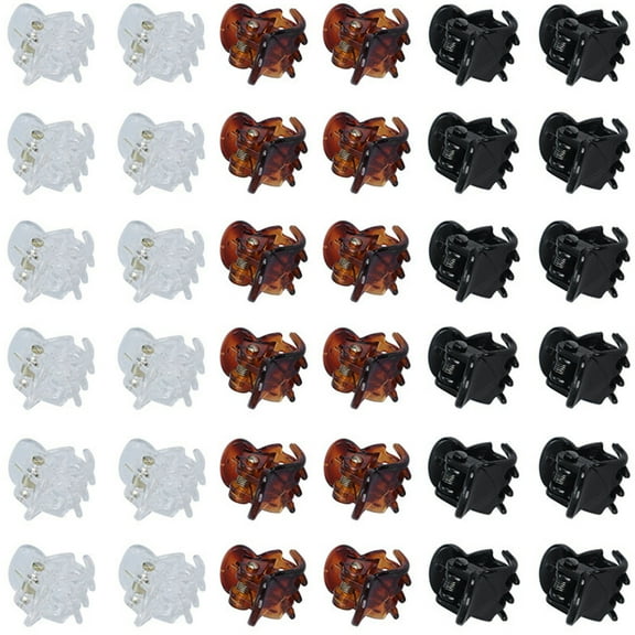 36 Pcs Hair Clip Mini Bobby Pins Clips Women Claw for Thick Hairpin Child Women's