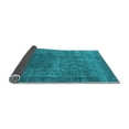 thumbnail image 2 of Ahgly Company Indoor Rectangle Oriental Light Blue Industrial Area Rugs, 4' x 6', 2 of 4
