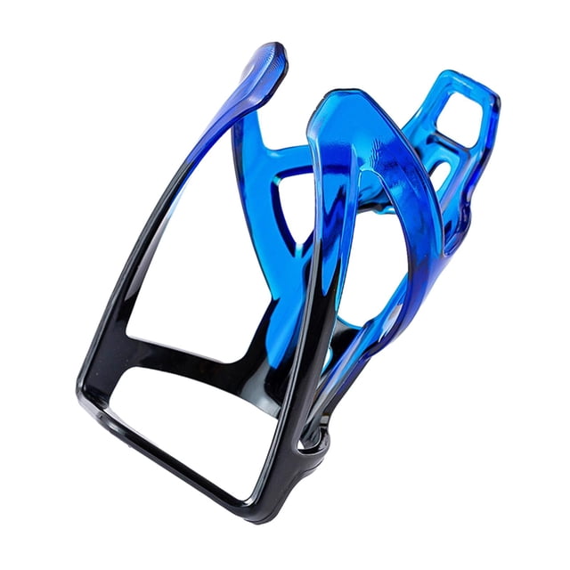 Jaula para botella de agua de bicicleta, soporte para bebidas, soporte y duradero, soporte para botella de ciclismo para bicicleta de carretera, cicli Azul negro