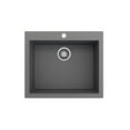 thumbnail image 4 of BOCCHI 1606-506-2020CH Dual Mount Granite Composite 24" 1 Bowl Kitchen Sink Kit, 4 of 6