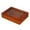 Brick Red1, variant on 10.2 Inch Wooden Jewelry Box with Clear Acrylic Lid - Vintage Rustic Keepsake Organizer for Necklaces, Rings & Earrings, Multi-Compartment Gift Box for Women (Brown)