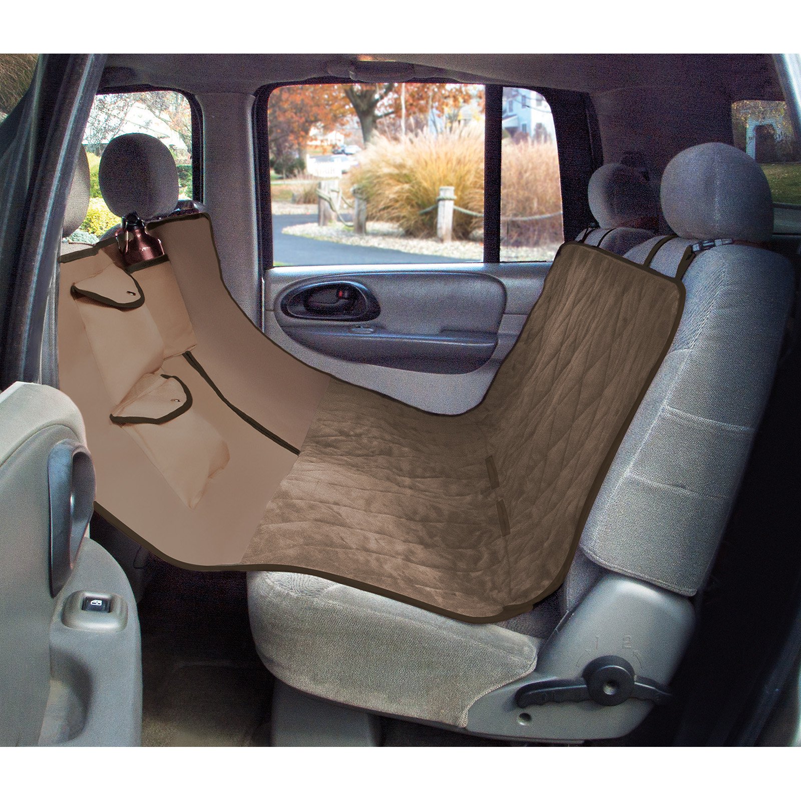 Deluxe Quilt Suede, Waterproof, Tear Proof Hammock Style Car Seat Cover - image 2 of 2