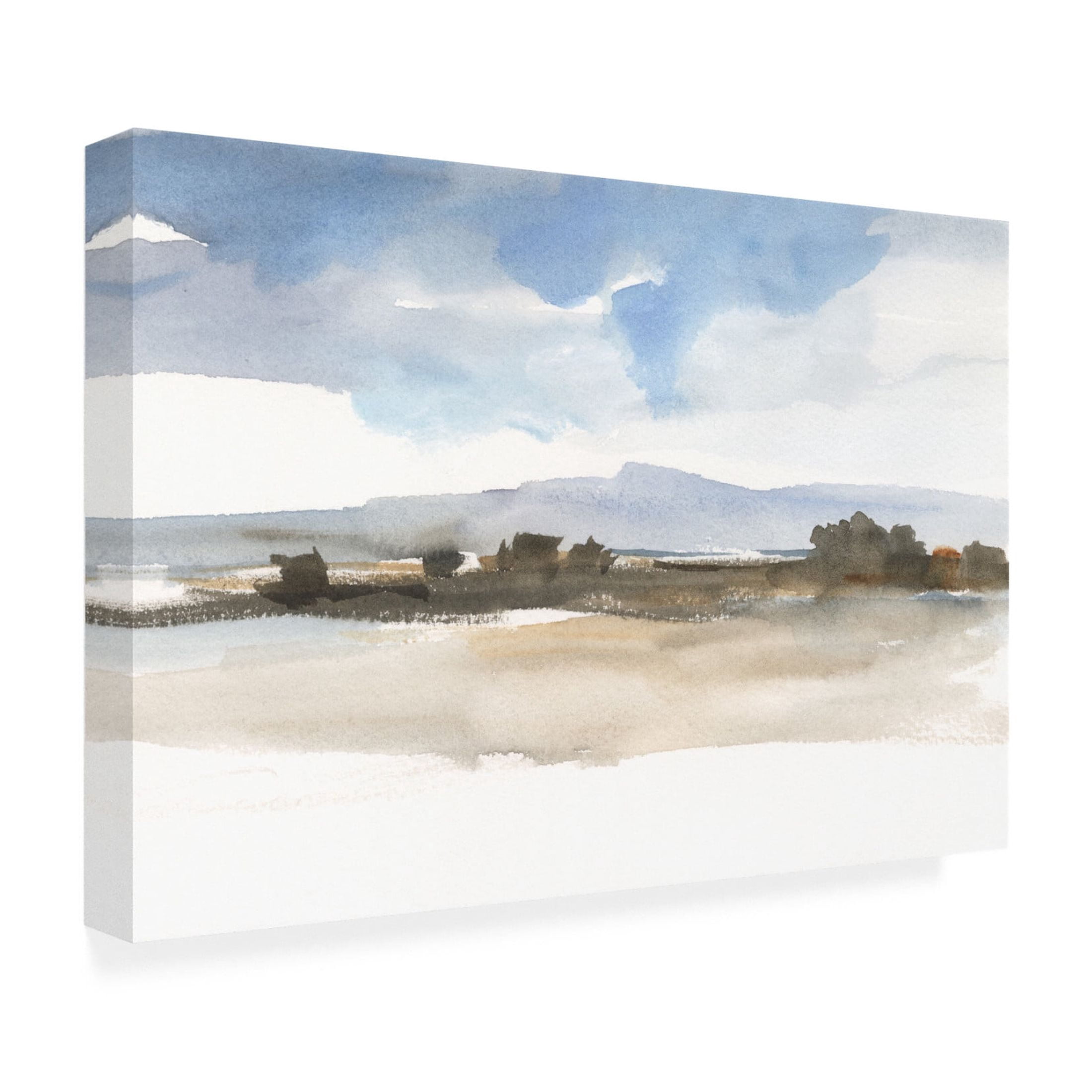 Trademark Fine Art Ethan Harper Foggy Mountain Vista II Canvas Wall Art