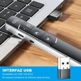 thumbnail image 3 of Presentador Inalámbrico Glowlin Negro Recargable Compatible con Windows, Mac OS y Android, 3 of 7