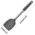 thumbnail image 2 of JMYHOAM Kitchen Gadgets Stainless Steel High-temperature Spatula Non Stick Pot Special Protective Spatula Stir Fry Vegetable Spatula Kitchenware Home and Kitchen, 2 of 4