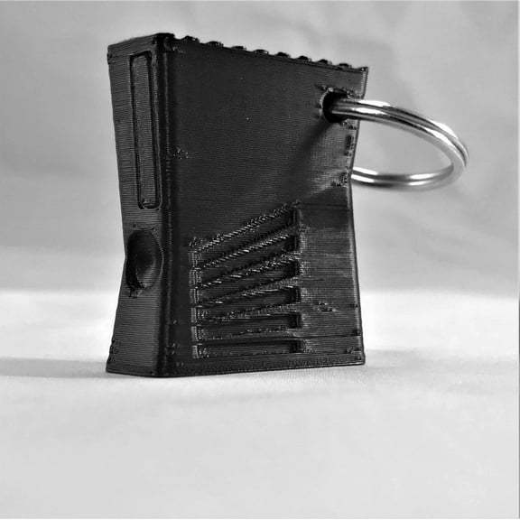 XBOX 360 console Keyring : BLACK