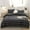 Black, variant on Move Over Pink Marble Bedding Sets King Pink Geometric Marble Pattern Girls Duvet Cover Set No Filling