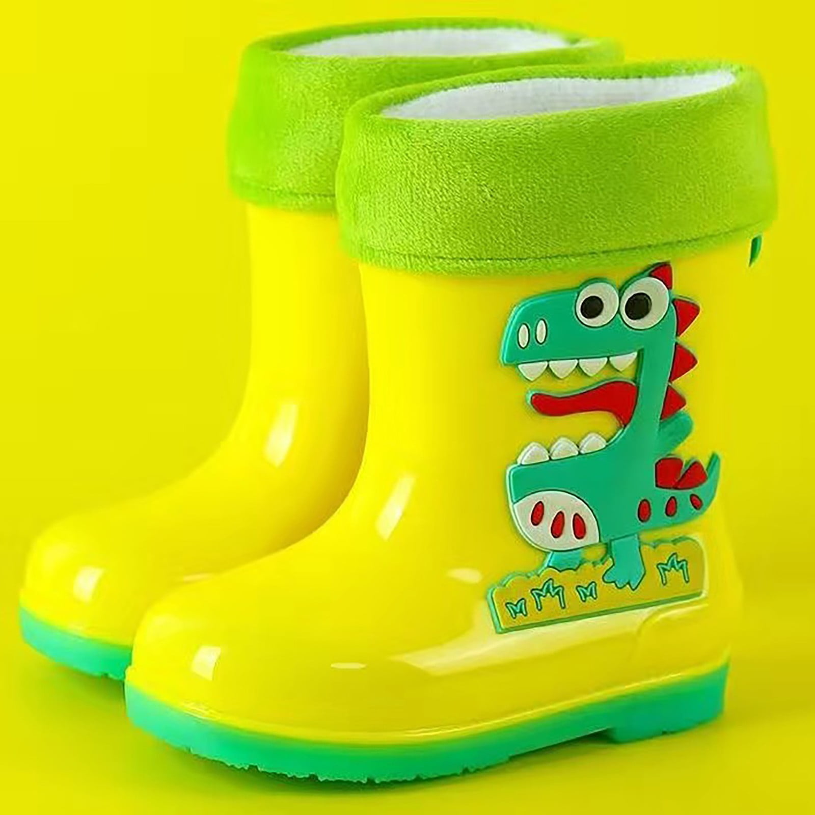 Bmisegm Long Shoes for Girls with Heels Kids Shoes Short Rain