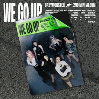 BABYMONSTER - [WE GO UP] 2ND MINI ALBUM PATTERN ASA Version