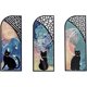 thumbnail image 1 of 6 Piece Pack of cat Bookmarks Bookmarks for booklovers Unique Cool Galaxy Star Suitable for Library Office Accessories Bookmarks for Book Lovers Class, 1 of 4