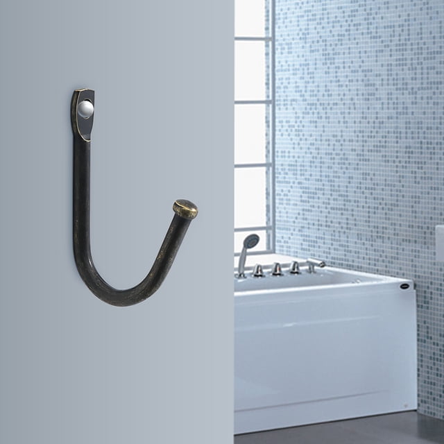 Wall Mounted Coat Hook - Modern Space-Saving Hanging Rack for Entryway, Hallway - Sturdy Wall Hooks for Coats, Hats, Bags - Easy Installation with Hardware Included - Sleek Home