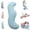 Blue, variant on Pea Pod Body Pillow for Side Sleeper with Cooling Body,Soft Ergonomic Side Sleeper Body Pillows for Adults, Full Body Support Pillow