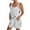 White, variant on ASDFVBKG Jumpsuits for Women Loose Wide Leg Sleeveless Rompers Boho Suspenders Summer Overalls with Pockets Yellow S