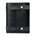 thumbnail image 3 of Notebook Journal From Recycled Tires 240 Blank-Vegan Leather Straps 8X6 - Charcoal Strap, 3 of 4
