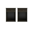 Mainstays Classic Nightstand with Drawer, Espresso