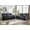 Black-Couch+Loveseat, variant on Othniel 2PCS Power Recliner Sofa Sets with Bass Speaker,Wireless Charger LED Light,USB Port,Gray
