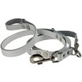 thumbnail image 2 of Dogs My Love Genuine Leather 6-Way Euro Dog Leash - Adjustable 49-94 Inches, Small Dogs 2 of 2