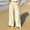 #288-Khaki, variant on TaTaai Womens Plus Size Wide Leg Pants High Waisted Side Tie Elastic Drawstring Waist Side Pocket Solid Soft Breathable Linen Trousers for Summer Gift