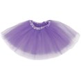 thumbnail image 3 of Women Adult 3 Layers Mesh Tulle Skirt Long Dress Princess Party Skirt Girls Ballet Pettiskirt Tutu Dance Skirt, 3 of 4