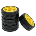 thumbnail image 4 of Labymos Remote Control Off-Road Rally Car Tires 67*45*27mm 4pcs Replacement for TAMIYA TT02 XV01 HSP, 4 of 6