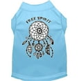 thumbnail image 1 of Free Spirit Screen Print Dog Shirt Baby Blue Med (12), 1 of 1