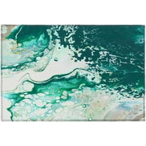 Addison Rugs Indoor/ Outdoor Addison Karina Abstract Washable Area Rug 1'8" x 2'6" - Green