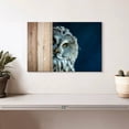 thumbnail image 2 of Elephant Stock Peeking Owl Wall Art - Horizontal Canvas Wall Art - Living Room Wall Decor - Animal Canvas - Blue And Beige Decor - 12" x 8", 2 of 8
