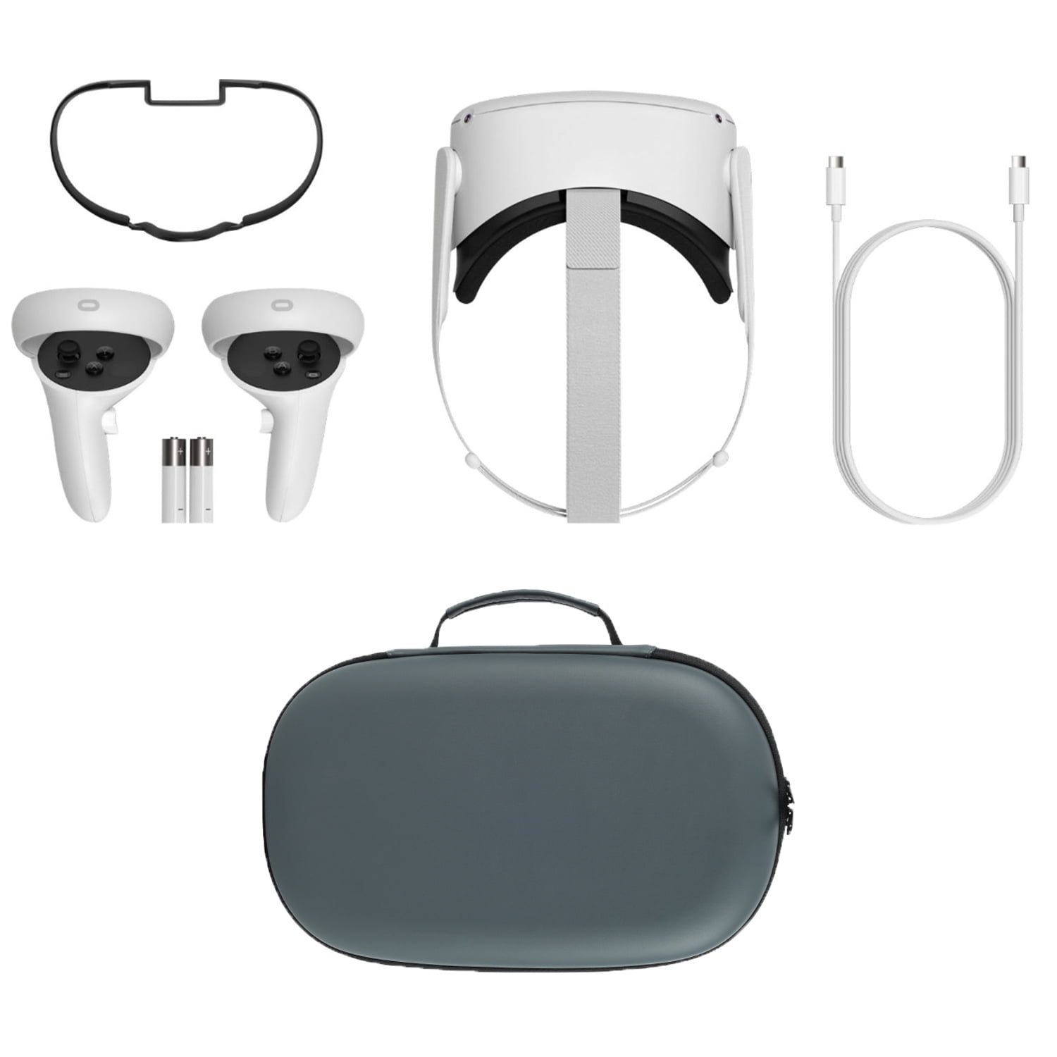 Oculus Quest 2 VR Headset – All-In-One 64GB, Touch Controllers