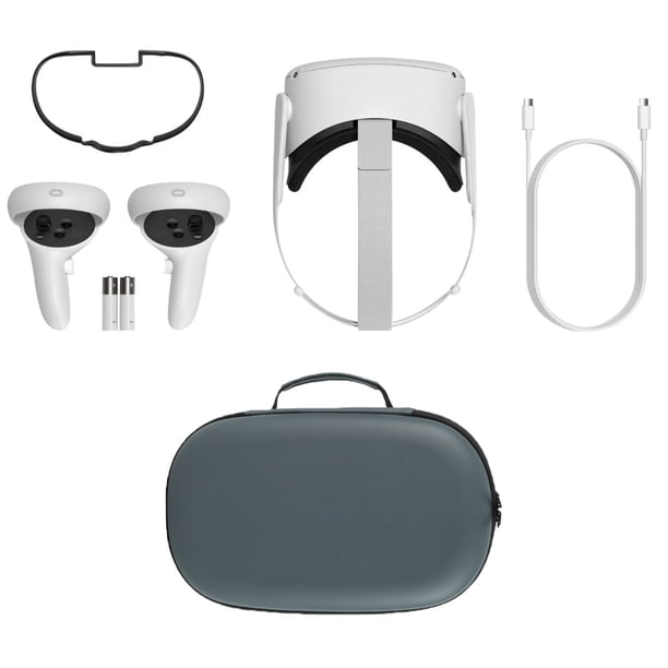 Oculus Quest 2 VR Headset – All-In-One 64GB, Touch Controllers