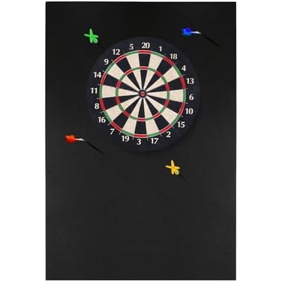 Dart Board Wall Protectors, 36" H X 24" W X 0.5" Thickness, Felt Wall Tiles Dart Board Wall Surround Protector, Cork Board Alternative$$Sport & Recreation Other